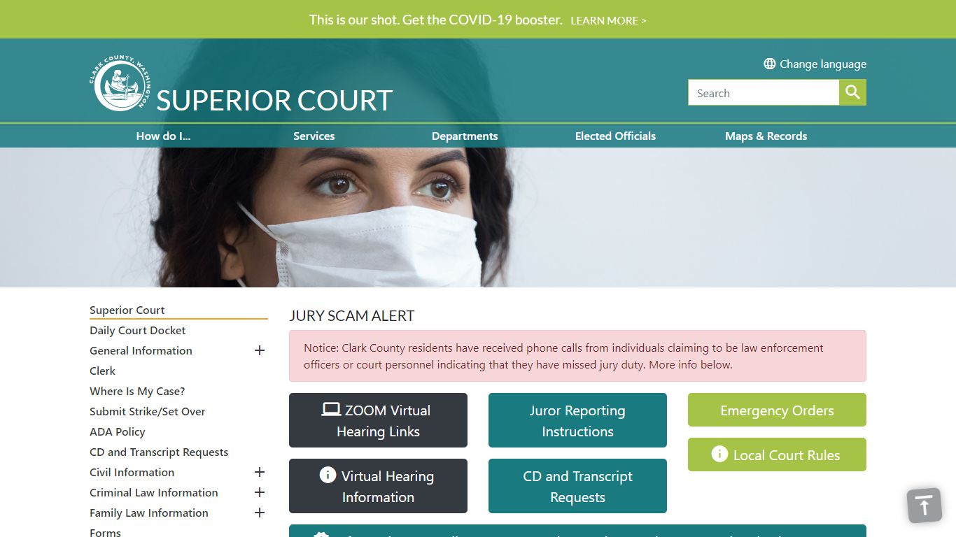 Superior Court | Clark County - Clark County, Washington